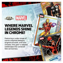 2026 Topps Chrome Marvel Value Box