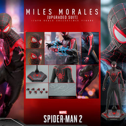 Miles Morales Upgraded Suit Spider-Man 2 Hot Toys 1/6 Scale Exclusive Figure