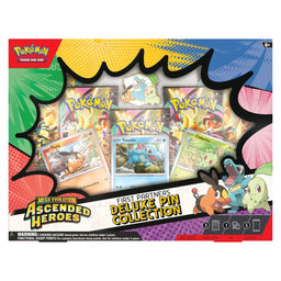 Ascended Heroes Mega Evolution First Partners Deluxe Pin Collection