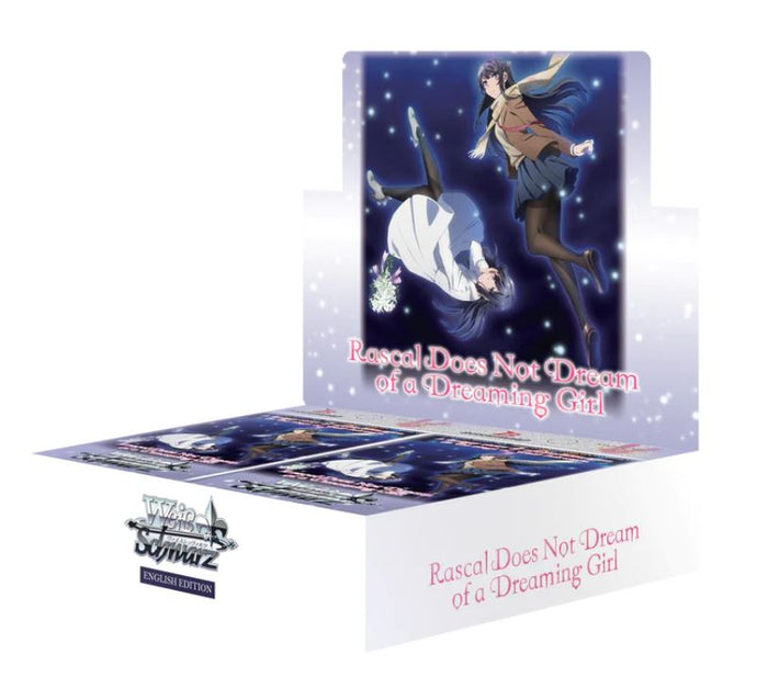 Rascal Does Not Dream of a Dreaming Girl Weiss Schwarz TCG Booster Box