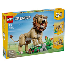 LEGO Creator 3 in 1 Wild Animals Majestic Lion 31386