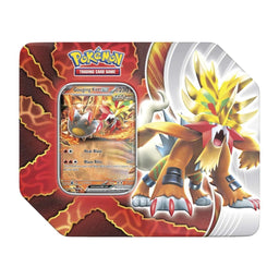 Gouging Fire ex Paradox Destinies Scarlet & Violet Pokemon Tin