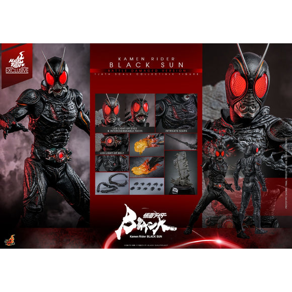 Kamen Rider Black Sun (Battle Damaged) TMS Fully Poseable Exclusive Hot Toys