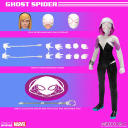 Ghost-Spider Marvel One:12 Collective Mezco Toyz Action Figure