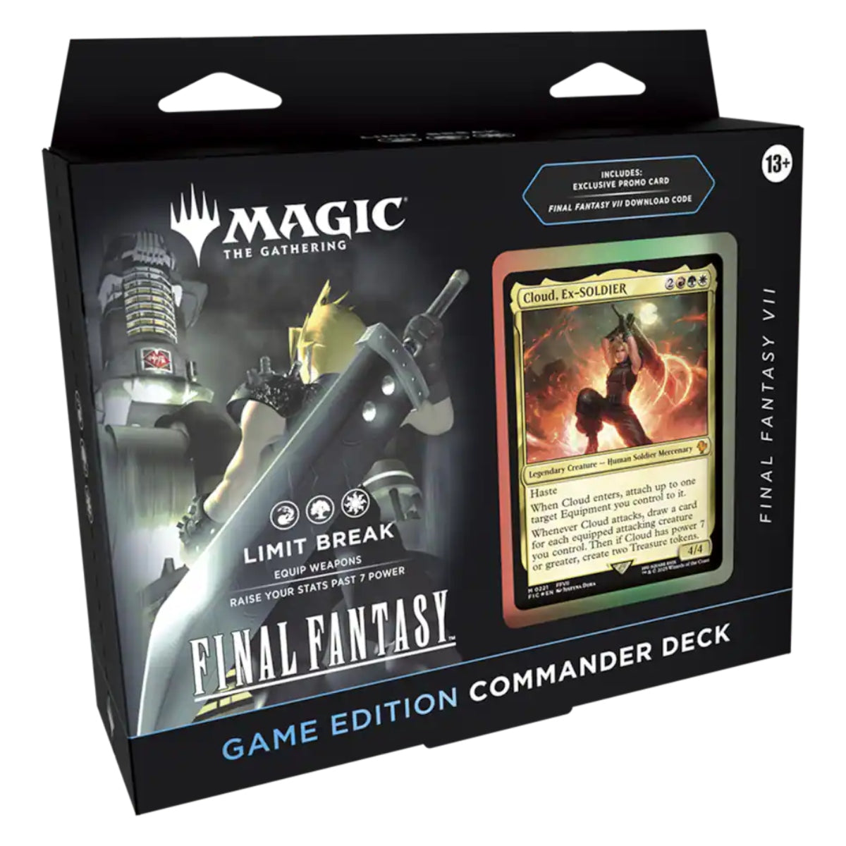 Final Fantasy VII Magic The Gathering Game Edition Limit Break Commander Deck