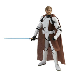 Clone Commander Obi-Wan Star Wars Clone Wars Black Series Action Figure