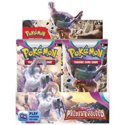 Paldea Evolved Scarlet & Violet Pokemon TCG Booster Box