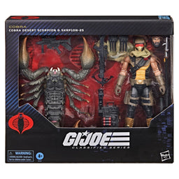 Cobra Desert Scorpion & SKRP10N-25 GI Joe Classified Series #180 Action Figure