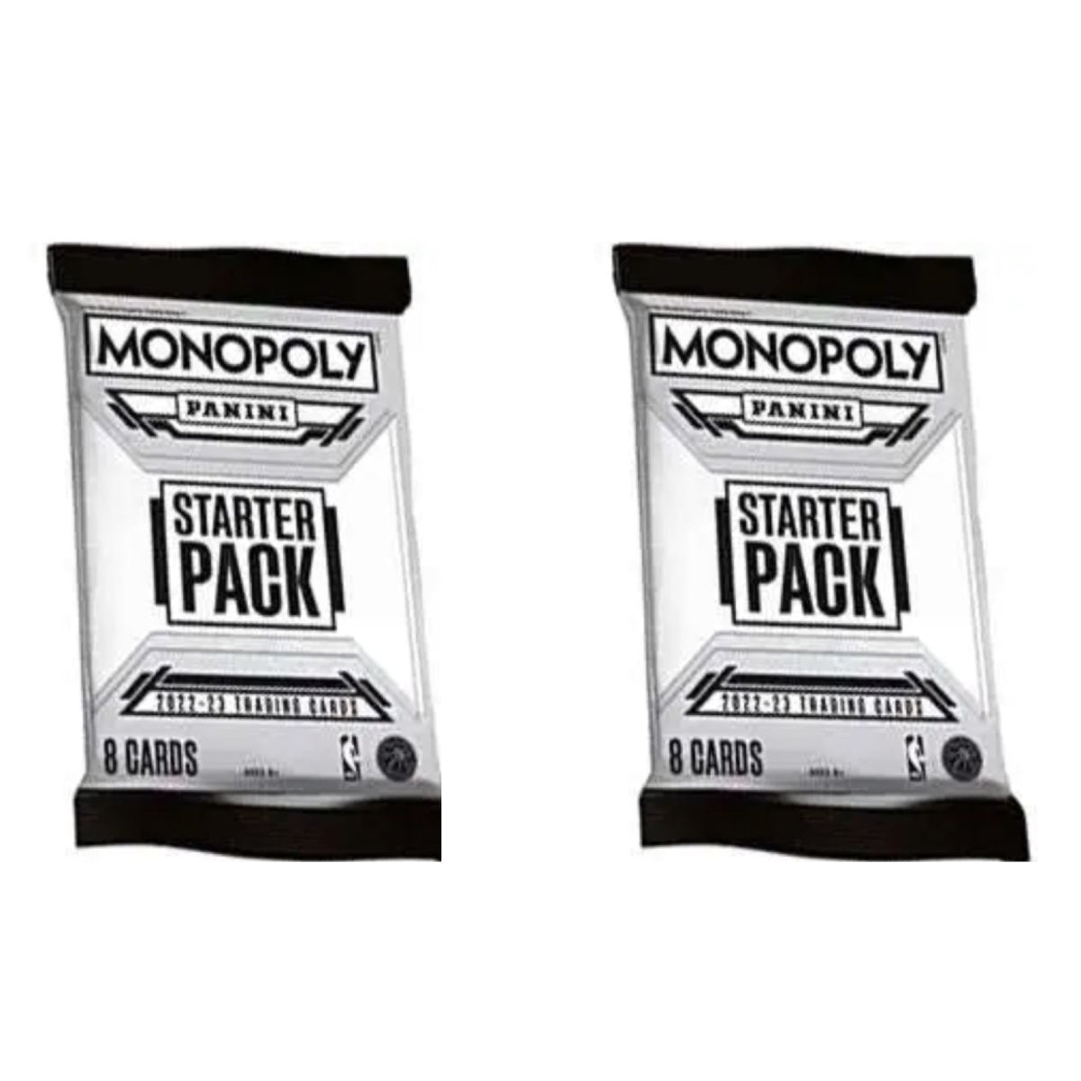 2022-23 Panini PRIZM NBA Edition Monopoly + Starter Packs (2 of Each, 4 Total)