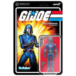 Cobra Commander Funhouse Robot GI Joe Super7 Reaction Figure