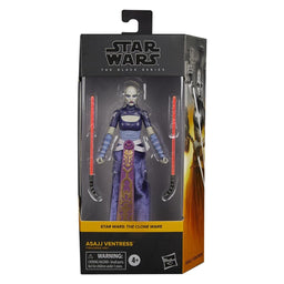 Asajj Ventress Star Wars The Clone Wars Black Series Figure