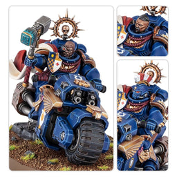 Captain on Bike Space Marines Warhammer 40,000