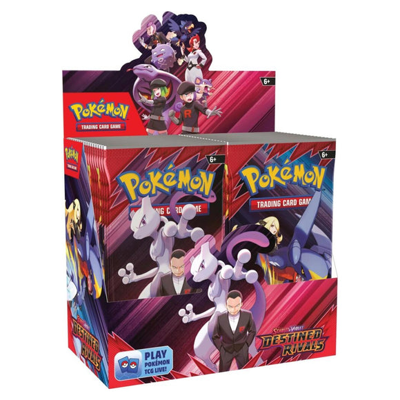 Destined Rivals Scarlet & Violet Pokemon TCG Booster Box