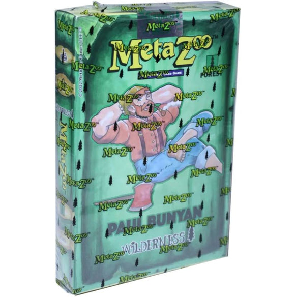 Paul Bunyan Wilderness 1st Edition MetaZoo TCG Theme Deck