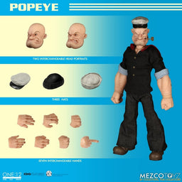 Popeye One:12 Collective Mezco Toyz Action Figure