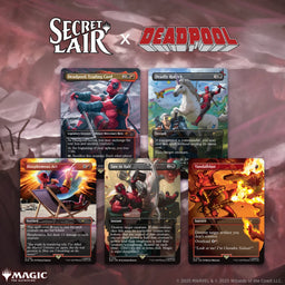 Deadpool (Non-Foil) Magic The Gathering Secret Lair x Marvel
