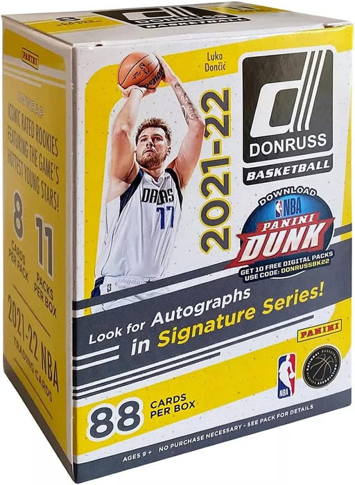 2021-22 Panini Donruss Basketball Blaster Box