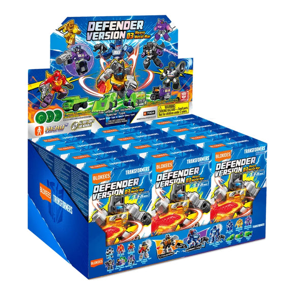 Transformers Defender Version 03 Heavy Metal War Blokees (12 Boxes)
