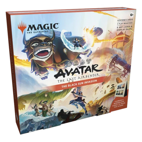 Avatar The Last Airbender Magic The Gathering The Black Sun Invasion Scene Box