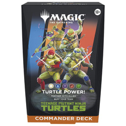 Teenage Mutant Ninja Turtles Magic The Gathering Commander Deck