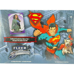2025 Upper Deck Fleer DC Superman Brilliants Mega Box