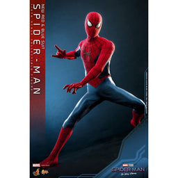 Spider-Man (New Red/Blue Suit) No Way Home MMP Fully Poseable Exclusive Hot Toys