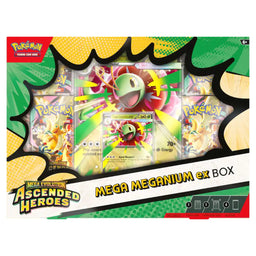 Ascended Heroes Mega Evolution Mega Meganium ex Pokemon Box