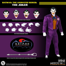 The Joker Batman The Animated Series Mezco One:12 Collective Figure