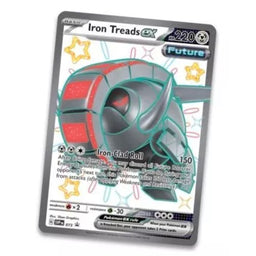 Shiny Iron Treads ex Paldean Fates Scarlet and Violet Pokemon TCG Tin