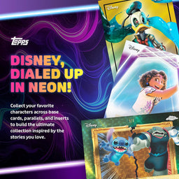 3x Blaster Packs, 2026 Topps Disney Neon