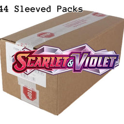 Scarlet & Violet Pokemon Base Sleeved Booster 144 Pack Case
