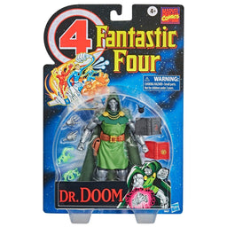 Dr. Doom Marvel Legends Fantastic 4 Retro Card Action Figure