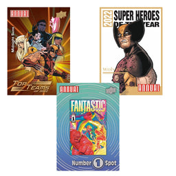 3x Packs, 2022-23 Upper Deck Marvel Annual