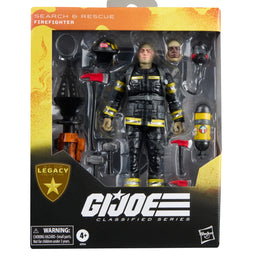 Search & Rescue Firefighter Classified Series Legacy Collection Action Figure