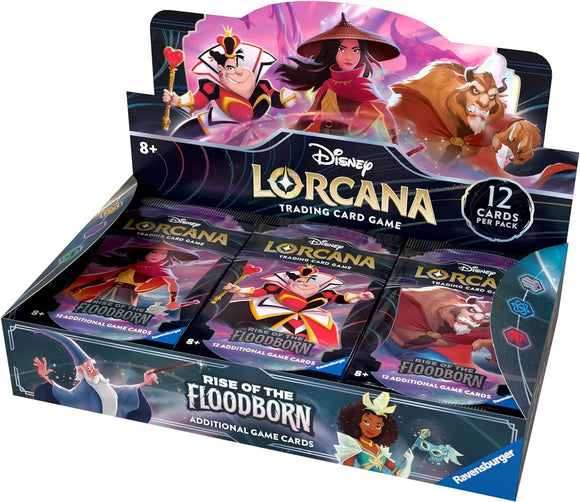 Rise of The Floodborn Chapter 2 Disney Lorcana TCG Booster Box