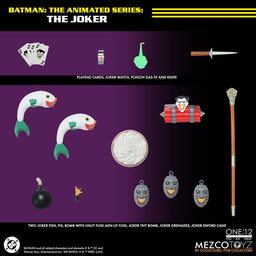 The Joker Batman The Animated Series Mezco One:12 Collective Figure