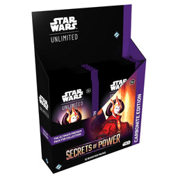 Secrets of Power Star Wars Unlimited TCG Carbonite Edition Booster Display