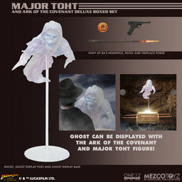 Major Toht and Ark of the Covenant One:12 Collective Mezco Toyz Deluxe Boxed Set