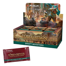 Lord of The Rings Tales of Middle-Earth Magic The Gathering Draft Booster Box