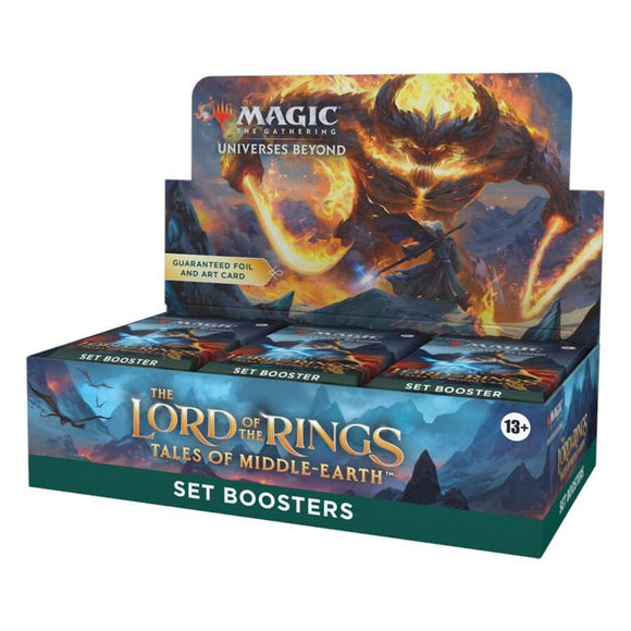 Lord of The Rings Tales of Middle-Earth Magic The Gathering Set Booster Box