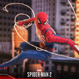 Peter Parker Advanced Suit 2.0 Spider-Man 2 1/6 Scale Hot Toys Exclusive