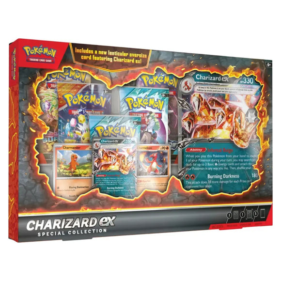 Charizard ex Scarlet & Violet Pokemon TCG Special Collection Box