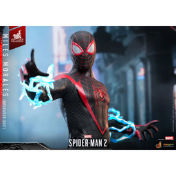 Miles Morales Upgraded Suit Spider-Man 2 Hot Toys 1/6 Scale Exclusive Figure