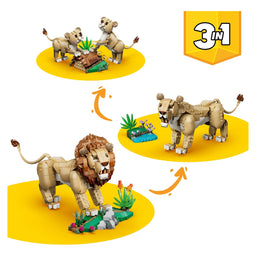 LEGO Creator 3 in 1 Wild Animals Majestic Lion 31386