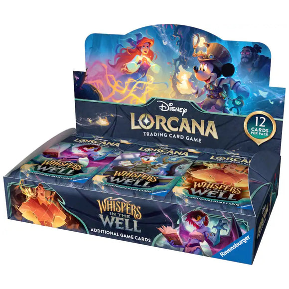 Whispers In The Well Chapter 10 Disney Lorcana TCG Booster Box