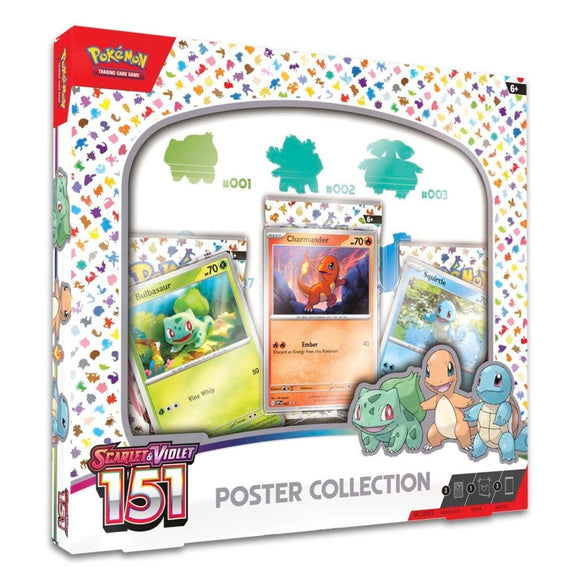 Pokemon 151 Scarlet & Violet TCG Poster Collection