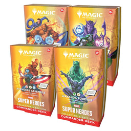 Marvel Super Heroes Magic The Gathering Collector Commander Decks