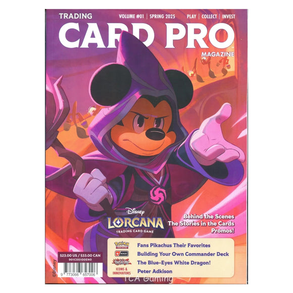 Trading Card Pro Issue #1 Sealed with Metazoo Demo & Promo Packs + Pokemon Pack