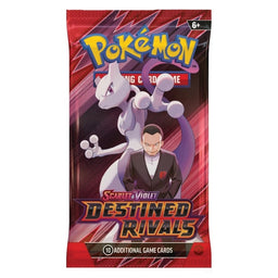 Destined Rivals Zebstrika Promo Pokemon Scarlet & Violet TCG Booster 3-Pack