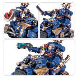 Captain on Bike Space Marines Warhammer 40,000